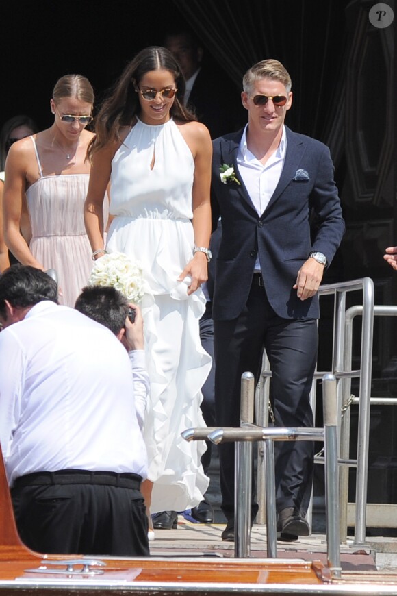 Ana Ivanovic et Bastian Schweinsteiger ont célébré leur mariage à Venise le 12 juillet 2016.