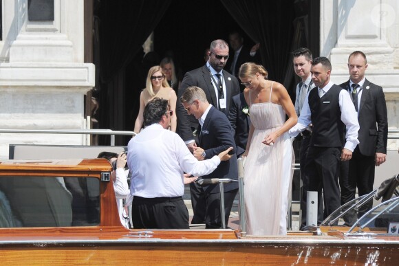 Ana Ivanovic et Bastian Schweinsteiger ont célébré leur mariage à Venise le 12 juillet 2016.