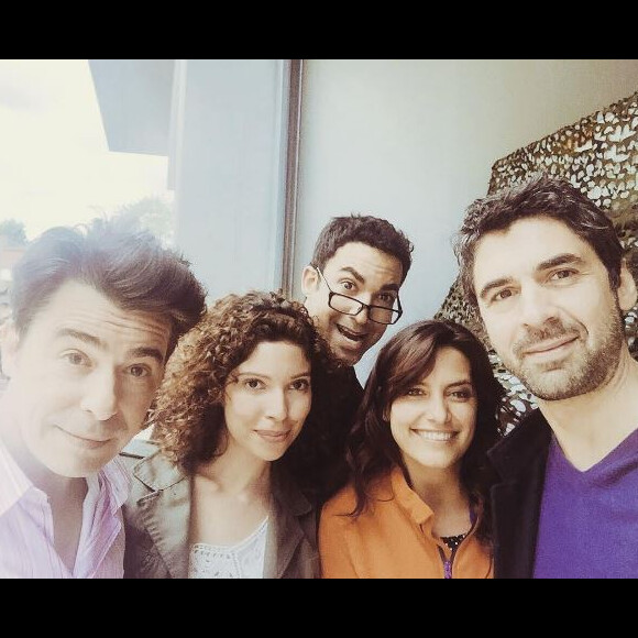 Laetitia Milot sur le tournage de "Plus Belle la Vie"