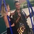 Emilie Fiorelli et Eddy : retrouvailles partagées sur Snapchat, le 12 juillet 2016