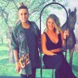 Emilie Fiorelli et Eddy posent sur Snapchat