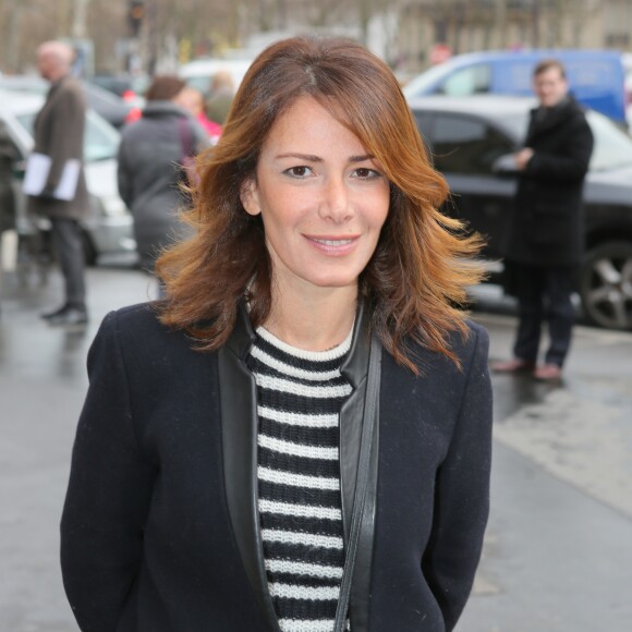 Elsa Fayer - Arrivée des people au défilé Haute Couture Franck Sorbier Printemps-Eté 2016 à Paris, le 27 janvier 2016. © CVS/Veeren/Bestimage
