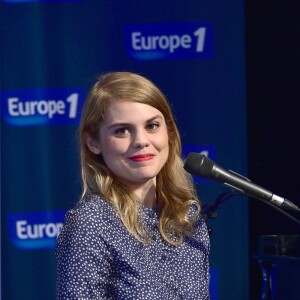 Exclusif - Béatrice Martin (Coeur de Pirate) en Conférence de presse de rentrée d'Europe 1 enregistrée dans le cadre de l'émission "Sortez du cadre" de Nikos Aliagas, le 3 septembre 2015.