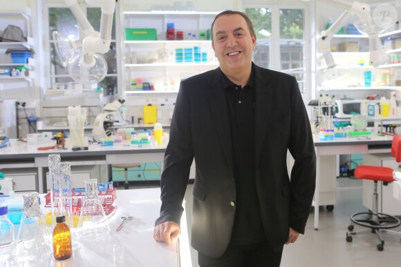 Jean-Marc Morandini (NRJ12) - Tournage coulisses des spots TV du Pasteurdon à l'Institut Pasteur à Paris, le 16 juin 2016.