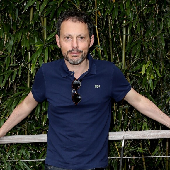 Marc-Olivier Fogiel - People au village lors du Tournoi de Roland-Garros (les Internationaux de France de tennis) à Paris, le 28 mai 2016. © Dominique Jacovides/Bestimage