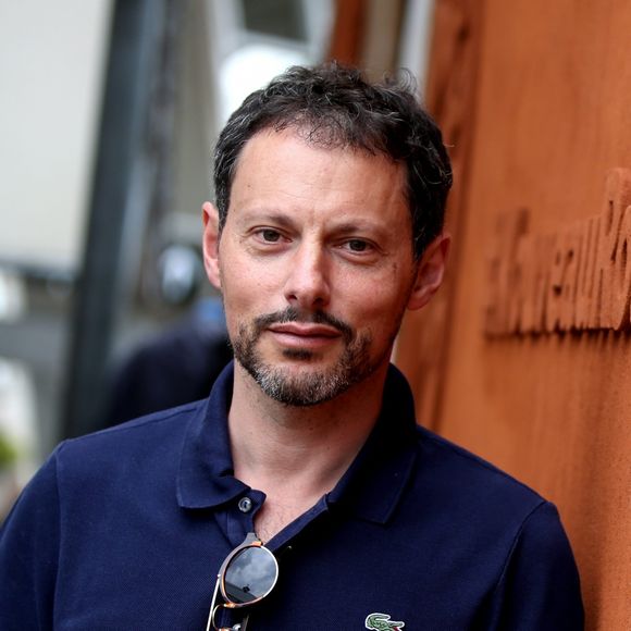 Marc-Olivier Fogiel - People au village lors du Tournoi de Roland-Garros (les Internationaux de France de tennis) à Paris, le 28 mai 2016. © Dominique Jacovides/Bestimage