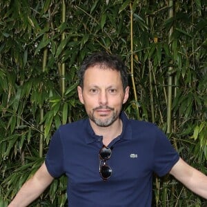 Marc-Olivier Fogiel - People au village lors du Tournoi de Roland-Garros (les Internationaux de France de tennis) à Paris, le 28 mai 2016. © Dominique Jacovides/Bestimage