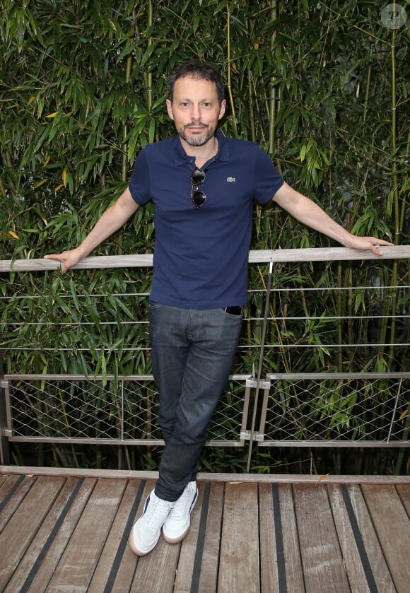 Marc-Olivier Fogiel - People au village lors du Tournoi de Roland-Garros (les Internationaux de France de tennis) à Paris, le 28 mai 2016. © Dominique Jacovides/Bestimage