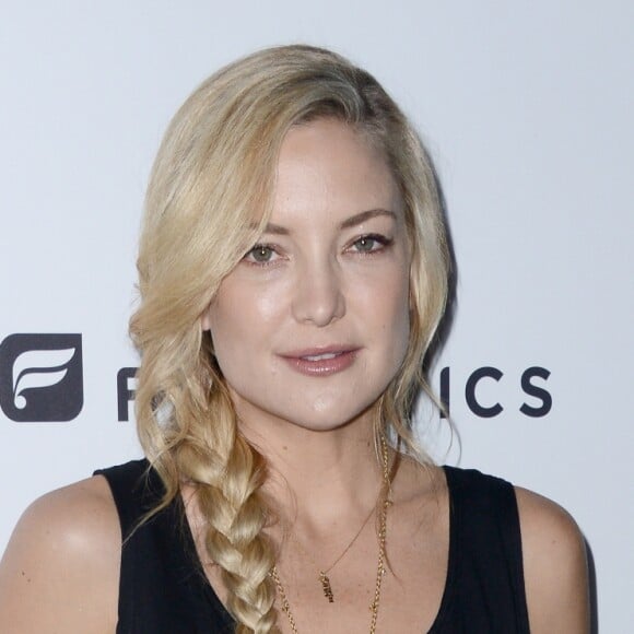 Le cofondatrice du site Fabletics, Kate Hudson à l'inaguration d'une boutique de la marque, le 22 octobre 2015 à Woodland Hills, Los Angeles