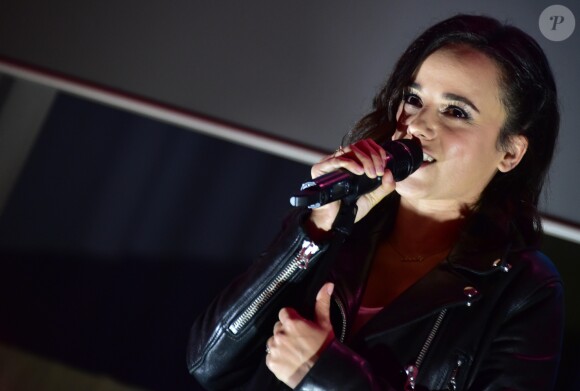 Exclusif - Alizée - Célébrités lors du dîner caritatif pour l'Euro foot jeunes organisé à la Mairie de Lille le 4 juin 2016. © Giancarlo Gorassini / Bestimage