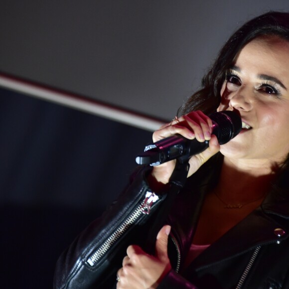 Exclusif - Alizée - Célébrités lors du dîner caritatif pour l'Euro foot jeunes organisé à la Mairie de Lille le 4 juin 2016. © Giancarlo Gorassini / Bestimage