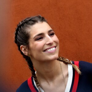 Laury Thilleman - People au village du Tournoi de Roland-Garros (les Internationaux de France de tennis) à Paris, le 29 mai 2016. © Dominique Jacovides/Bestimage