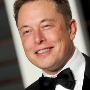 Elon Musk à la Vanity Fair Oscar Party à Los Angeles le 22 février 2015.