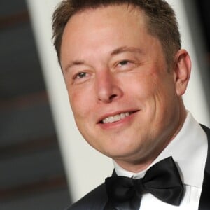 Elon Musk à la Vanity Fair Oscar Party 2015.