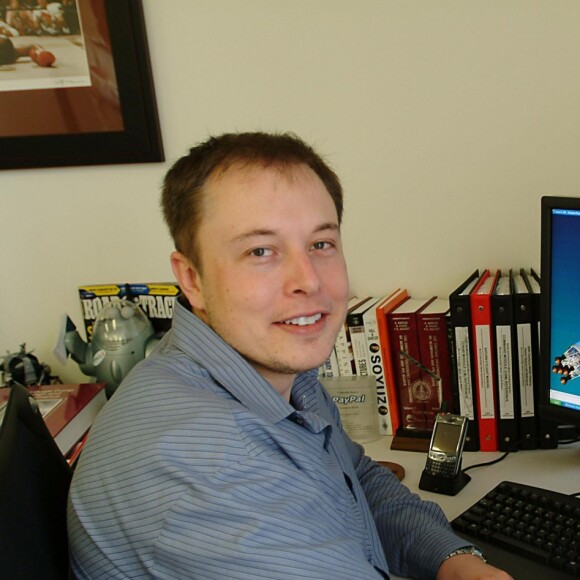 Elon Musk à Hanksville en 2002.