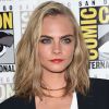 Cara Delevingne à la conférence de presse du "Comic Con International 2016" à San Diego, le 21 juillet 2016.