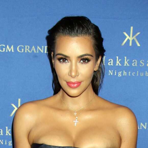 Kim Kardashian à la soirée du Hakkasan Night Club au MGM Grand Hotel & Casino à Las Vegas, le 23 juillet 2016