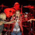 Concert de la chanteuse Anastacia à Madrid le 9 avril 2016.