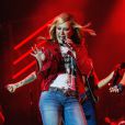 Anastacia en concert à Padoue lors de sa tournée "Ultimate Collection", le 3 avril 2016.