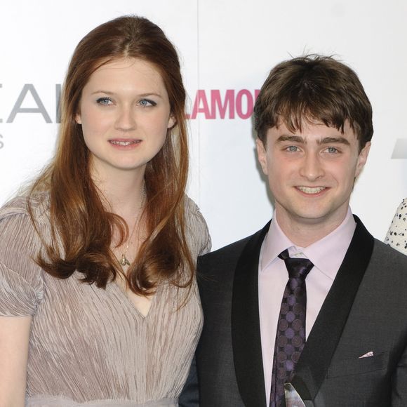 Bonnie Wright, Daniel Radcliffe et Emma Watson à Londres le 26 mai 2010.