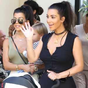 La famille Kardashian de sortie pour fêter l'anniversaire de la grand-mère du clan, Mary Jo, et célébrer l'inauguration de sa nouvelle boutique pour enfants "Shannon & Co", à San Diego le 26 juillet 2016