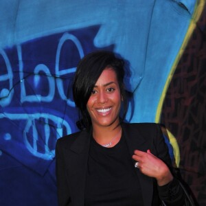 Exclusif - Amel Bent à l'Inauguration de la marque Faith Connexion qui s'installe à la boutique Royal Eclaireur de l'hôtel Royal Monceau à Paris, le 8 septembre 2015.
