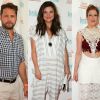 Jason Priestley, Tiffani Thiessen et Tori Spelling se retrouvent lors de la soirée "Raising The Bar To End Parkinson's" au Laurel Point à Studio City, le 27 juillet 2016.