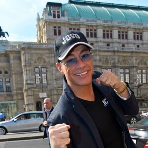 Jean-Claude Van Damme à Vienne, le 16 avril 2013