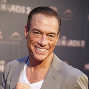 JEAN CLAUDE VAN DAMME - PREMIERE DU FILM "EXPENDABLES 2" A MADRID, LE 8 AOUT 2012