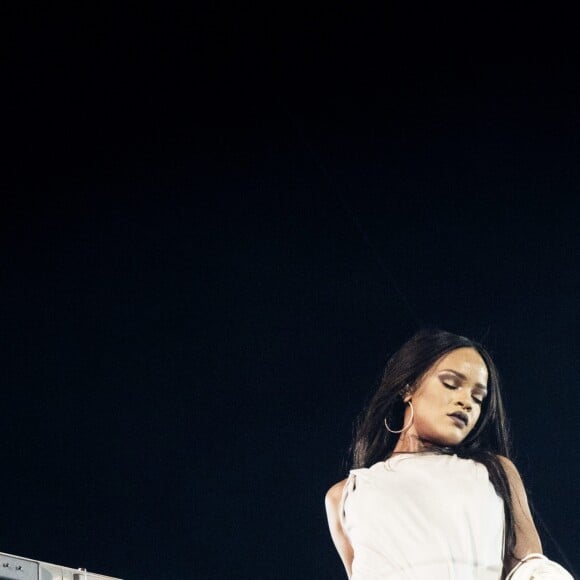 Rihanna en concert au Tele2 Arena à Stockholm. Le 4 juillet 2016