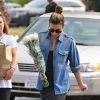 Exclusif - Lea Michele et sa mère Edith font du shopping à Whole Foods à West Hollywood, le 27 juin 2016