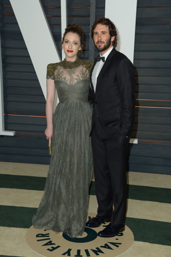 Kat Dennings, Josh Groban à la 87ème cérémonie des Oscars à Hollywood, le 22 février 2015