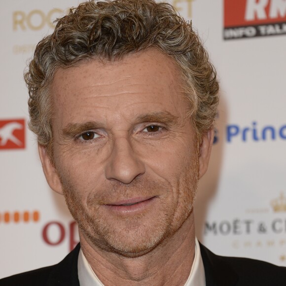 Denis Brogniart - Dîner de gala du 95ème Prix d'Amérique Opodo en soutien à l'association "Petits Princes" au Pavillon Vendôme à Paris. Le 30 janvier 2016 © Coadic Guirec / Bestimage