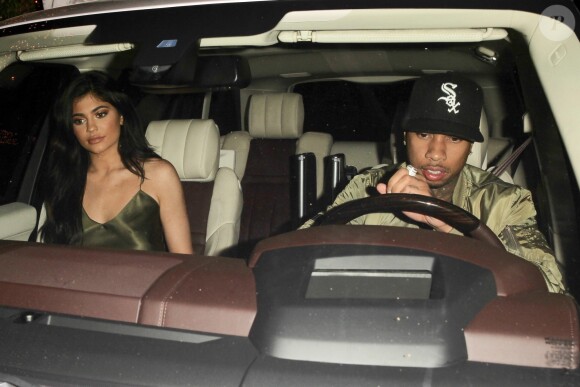 Kylie Jenner et Tyga à Los Angeles le 1er août 2016
