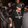 Kylie Jenner et Tyga à la sortie du restaurant "The Nice Guy" à Los Angeles le 31 juillet 2016