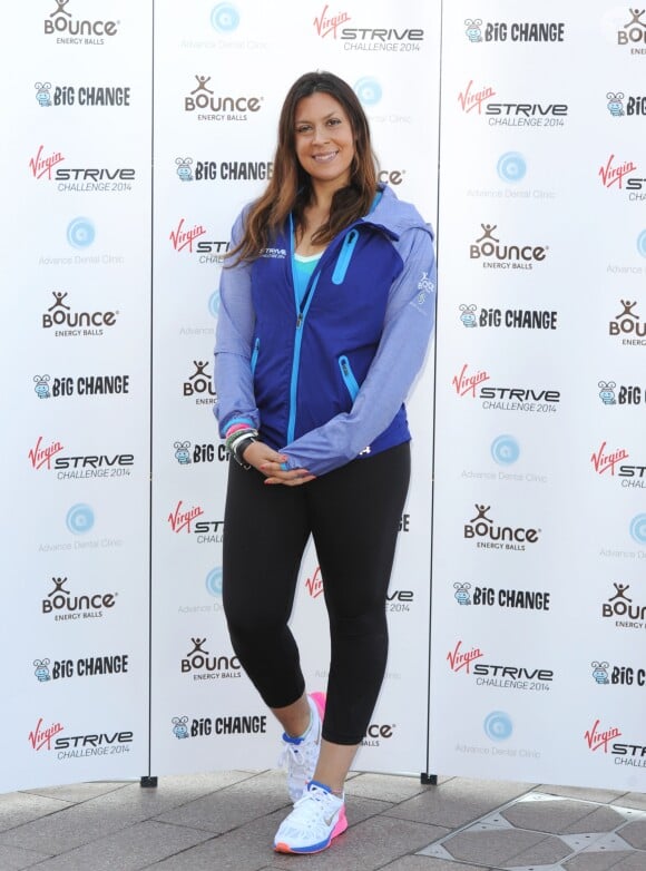 Marion Bartoli - Photocall du "Virgin Strive Challenge" à Londres The Virgin Strive Challenge photocall held at The O2, Peninsula Square, London on august 7, 2014.