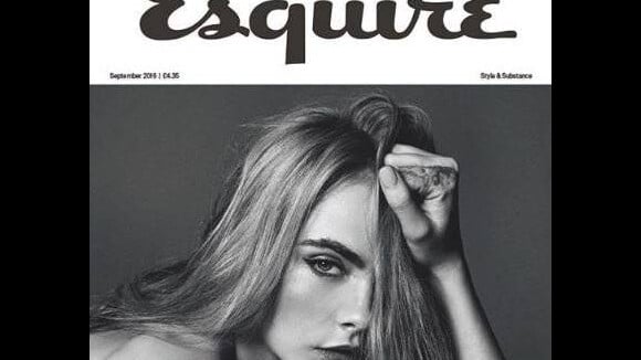 Cara Delevingne: Nue pour Esquire, la star de Suicide Squad joue la transparence