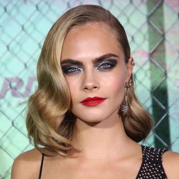 Cara Delevingne - Premiere du film "Suicide Squad" à New York le 1er aout 2016. © Sonia Moskowitz/ Photos via ZUMA Wire/Bestimage