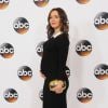 Caterina Scorsone enceinte à la soirée Disney ABC TCA Summer Press Tour à l'hôtel Beverly Hilton à Beverly Hills, le 4 aout 2016 © Birdie Thompson/AdMedia via Bestimage