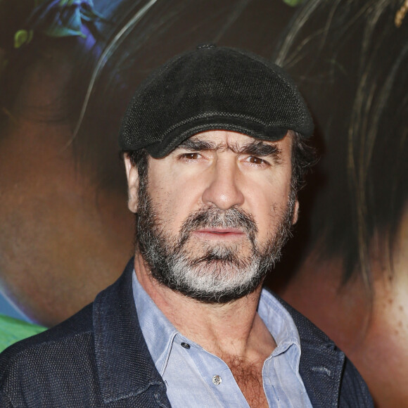 Eric Cantona - Avant-première du film d'animation "Le voyage d'Arlo" au Grand Rex à Paris le 10 novembre 2015. 10/11/2015 - 