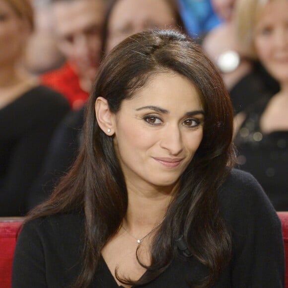 Rachida Brakni - Enregistrement de l'émission "Vivement dimanche" à Paris le 20 novembre 2013.