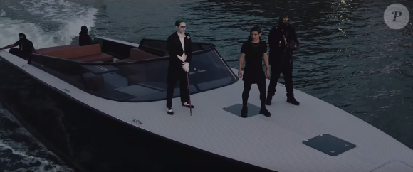 Jared Leto aux côtés de Skrillex et Rick Ross dans le clip de Purple Lamborghini, extrait de la BO de Suicide Squad, par Skrillex et Rick Ross. (capture d'écran)