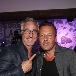 Exclusif - David Ginola et Jean-Roch au club Vip Room à Saint-Tropez le 2 août 2016. © Rachid Bellak / Bestimage