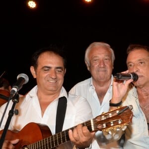 Semi-Exclusif - Marcel Campion et Félix Gray à la soirée annuelle tropézienne organisée par Marcel Campion au restaurant "La Bouillabaisse Plage". Saint-Tropez le 5 août 2016. © Rachid Bellak/Bestimage