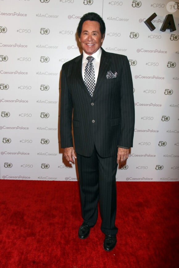 Wayne Newton - Célébrités lors du 50 ème anniversaire du Caesars Palace à Las Vegas le 6 aout 2016.
