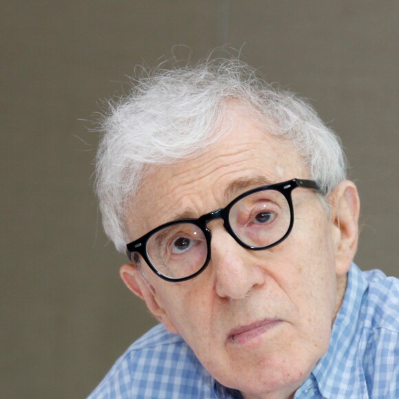 Woody Allen, en conférence de presse pour le film "Café Society" au Conrad Hotel à New York le 11 juillet 2016. © HT / Bestimage Embargo