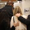 Amber Heard arrive au tribunal de Century City pour faire une déposition dans l'affaire qui l'oppose à son mari Johnny Depp pour violence conjugale et sa demande de divorce, elle est arrivée avec une heure et demie de retard alors que son avocate Samantha Spector l'attendait devant le tribunal à Century City le 6 aout 2016.
