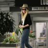 Amber Heard, très amaigrie, à la sortie d'un centre médical où elle a passé 2 heures à Westwood, le 13 juillet 2016