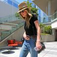 Amber Heard, qui a beaucoup maigri, se rend dans des bureaux à Los Angeles, le 16 juin 2016.