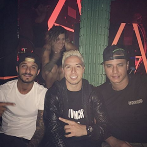 Samir Nasri, photo issue du compte Instagram de son ami Ahmed Yahiaoui en juillet 2016.